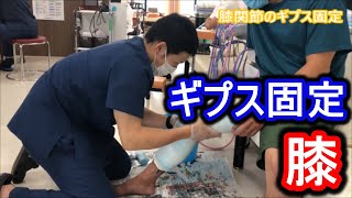 【医療従事者向け　ギプス固定　膝靭帯損傷】内側側副靭帯　外側側副靭帯　前十字靭帯