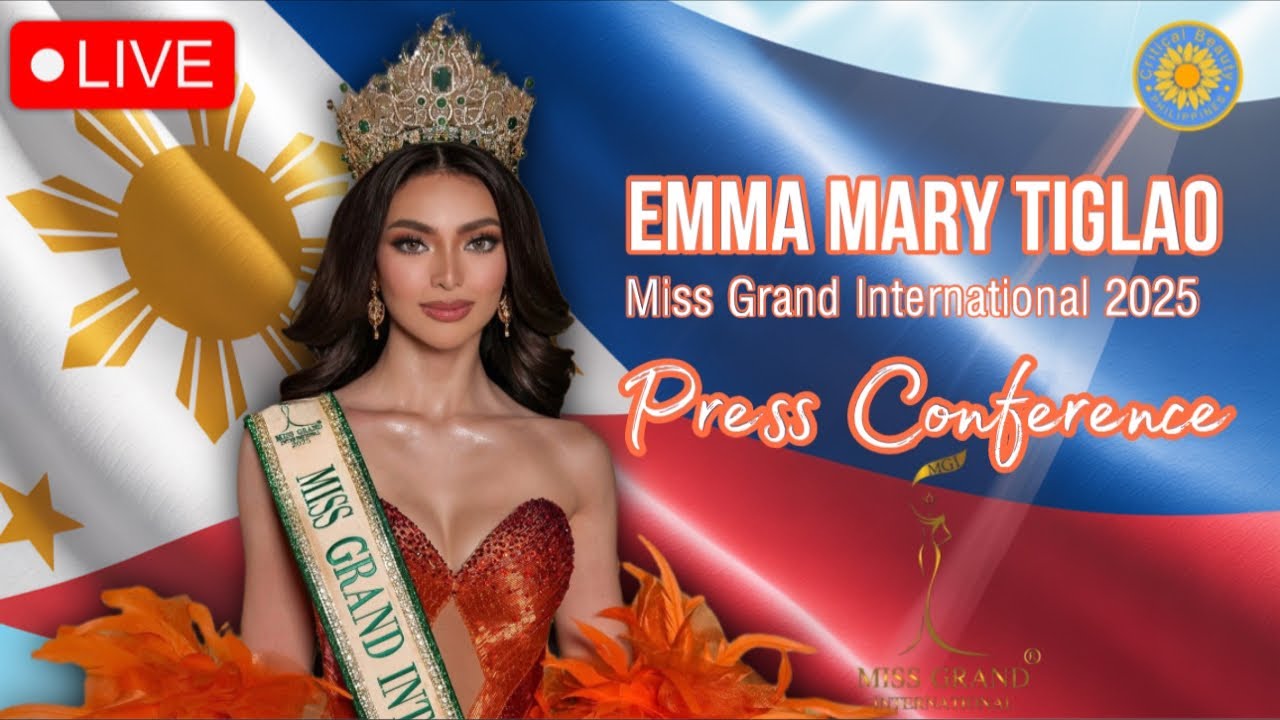 LIVE | Miss Grand International 2025 Emma Mary Tiglao Homecoming Press Conference at One Ayala