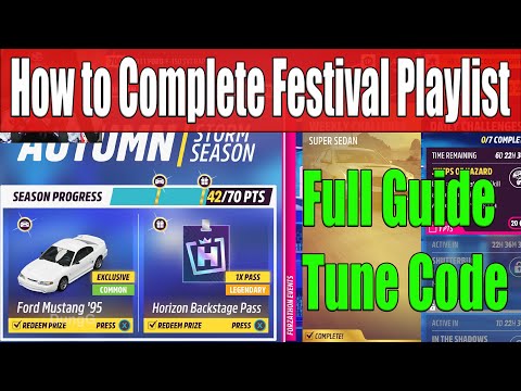 Forza Horizon 5 How to Complete Festival Playlist Autumn Season Series 43 Full Guide, Tune Code Forza Horizon 5 How to Complete Festival Playlist Autumn Season Series 43 Full Guide, Tune Code