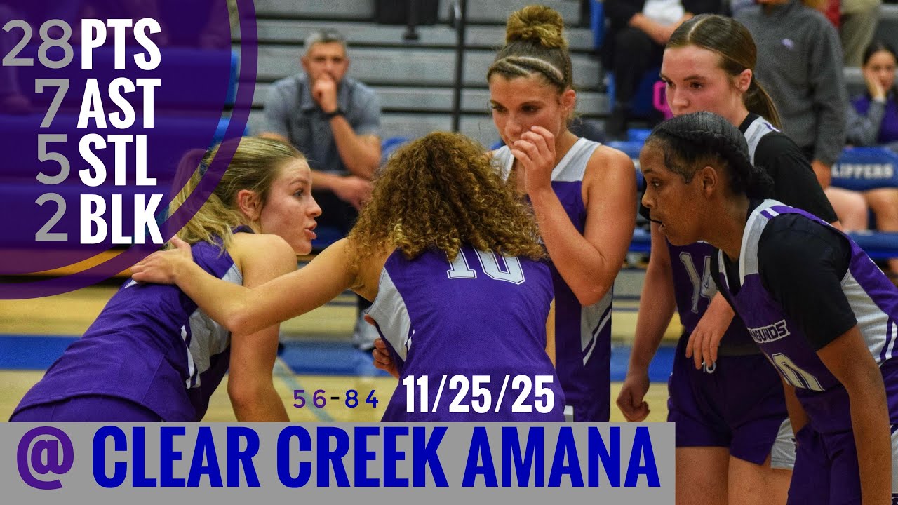 @ Clear Creek Amana 11/25/25 - Basketball Highlights