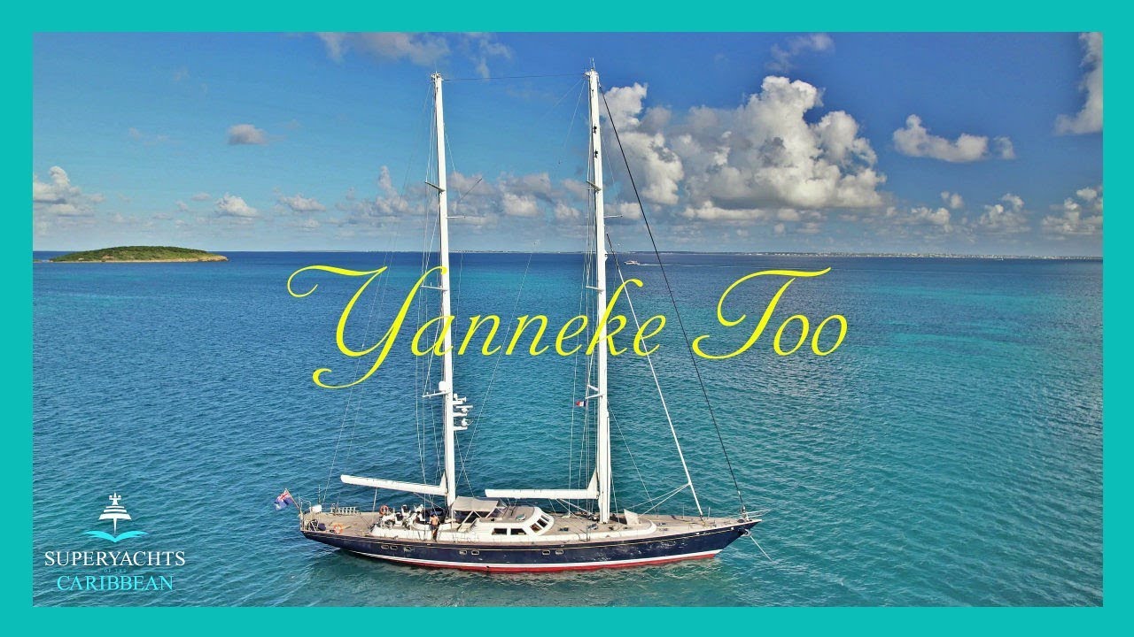 YANNEKE TOO - 118’/36m Schooner and Superyacht by Camper & Nicholson in the French West Indies | 4K