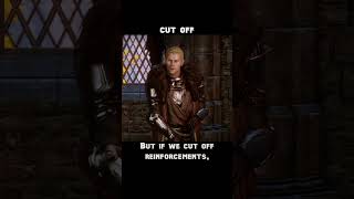 cut off — Dragon age : Inquisition dialogue scene