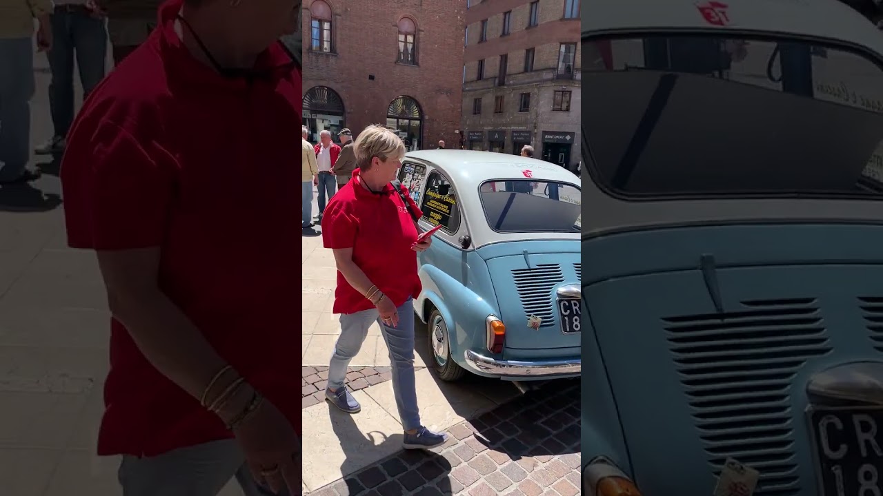 😳 El Fiat más RARO y adorable en Cremona: Fiat 600 Multipla 🔥🇮🇹