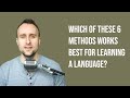 What does research say is the best way to learn a language