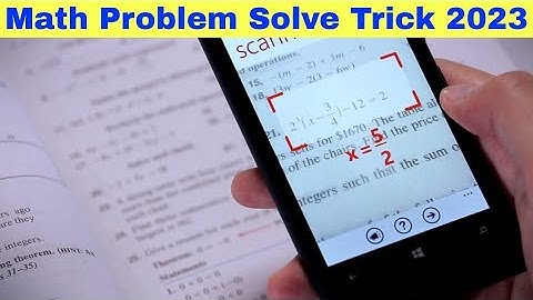 Maths Solution App | Math ki Problem Solution Best Application | Fast Math Question Solved Apps 2022