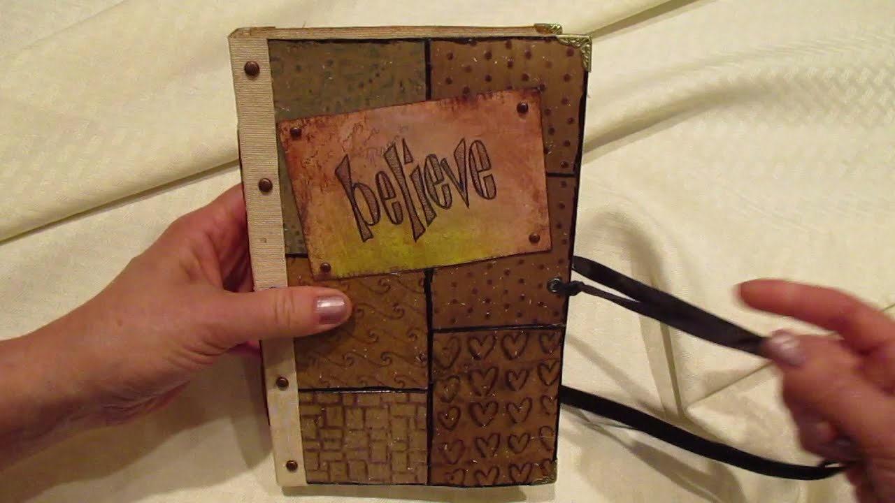 SOLD Faux Leather Junk Writing Journal YouTube