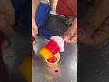 ⚡⚡ Colourful Ice Making Process⚡⚡ #shorts #telugufoodie #esangathulu #streetfood  #foodie #omelette