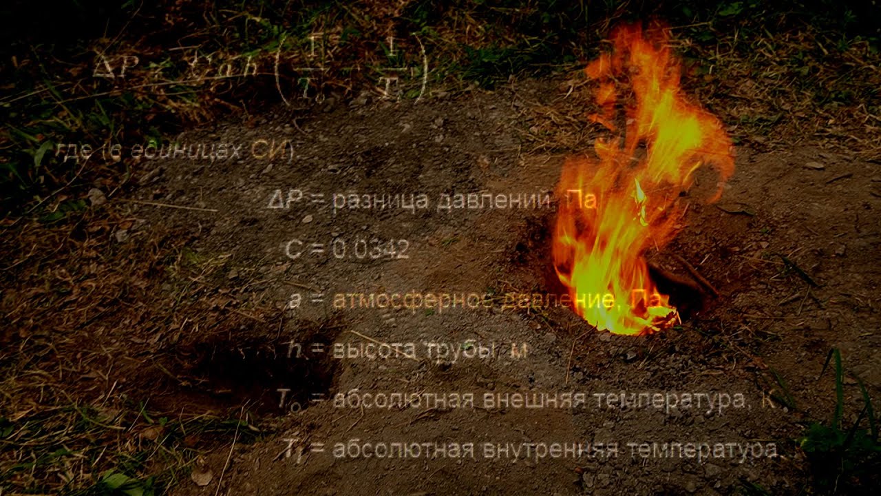 "ДАКОТСКИЙ" КОСТЁР  #1 |  От чего зависит тяга? | Dakota Fire Hole