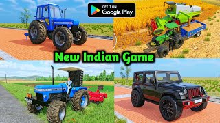 New indian tractor game 2026 || Best indian game for android || screenshot 2