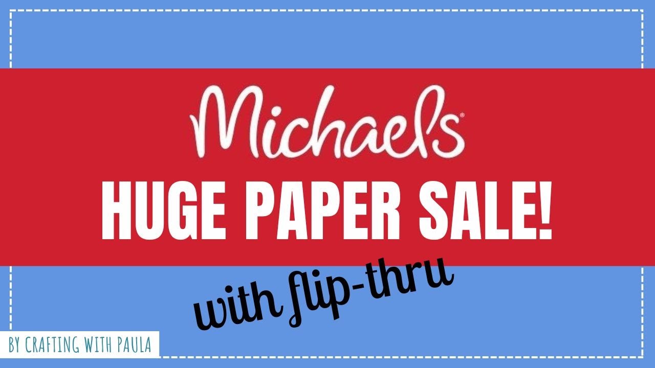 Huge Michaels Paper Pad Sale | Craft Smith Flip Through & Best Deals!