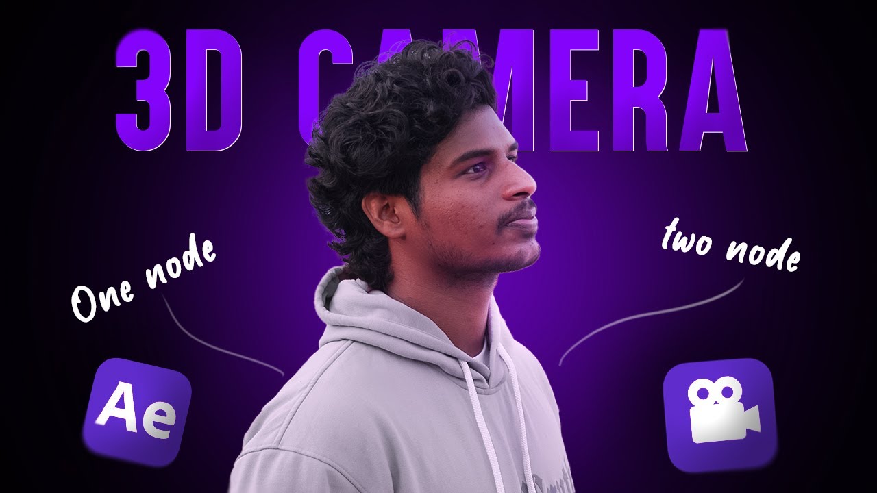 After Effects 3D Camera Tutorial in tamil 🎥 | Beginner Ep 10 | # ...