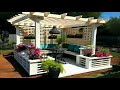 100 Backyard Patio Design Ideas 2023 Home Garden Landscaping ideas|Rooftop Wooden Pergola Design P2
