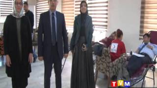 BÜYÜKŞEHİR BELEDİYESİN'DEN KAN BAĞIŞ KAMPANYASI