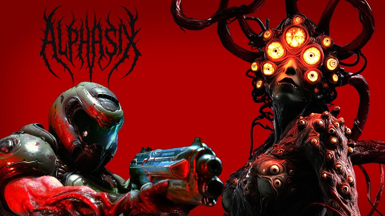 AlphaSix - 'DOOMcraftian Horror' [Official Music Video] (ft. Hunt the Dinosaur)