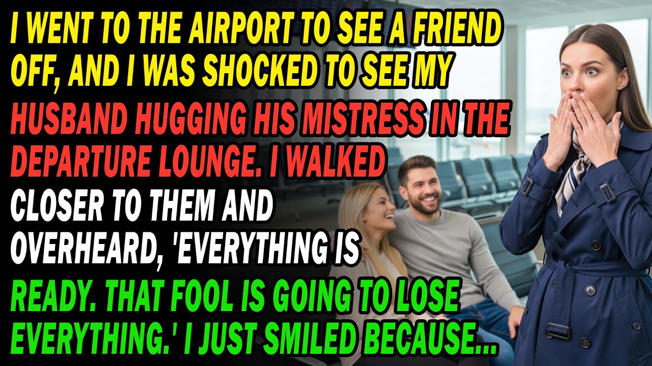 😱I Was Shocked To See 👀 My Husband In The Airport Lounge With His Mistress✈️💔 Their Conversation...🤫