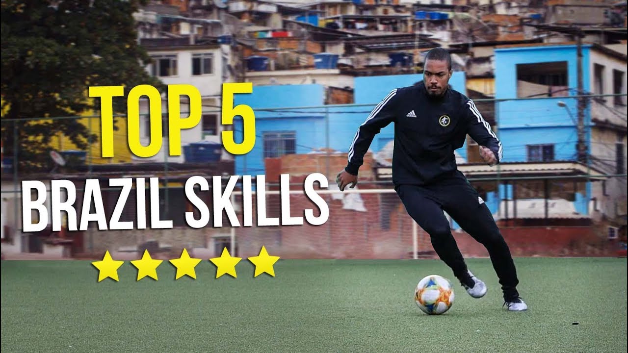TOP 5 Brazilian Football Skill Moves YouTube