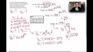 Two Dimensional Motion Selected Problems