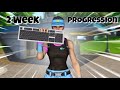 2 Week Progression from Controller to Keyboard and Mouse ( Fortnite )