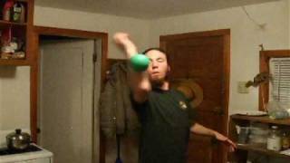 backside spiral in, elbow stall