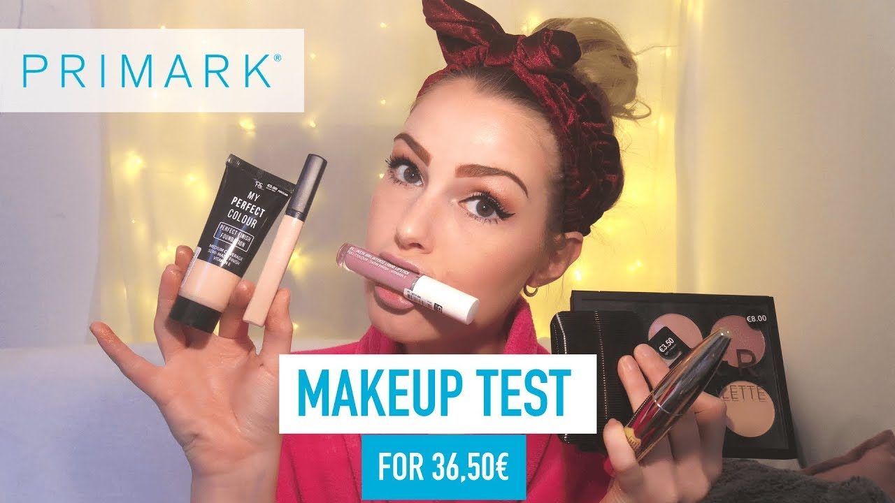🇬🇧 PRIMARK COSMETICS Haul, test & review YouTube