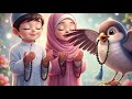 چڑیا بولی چو چو چو | Allah Hu Islamic Kids Nasheed | Cute Bird Song 3