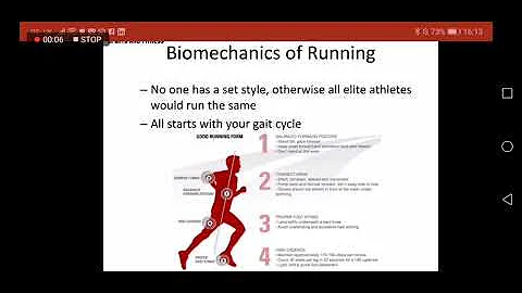 Biomechanics of Running