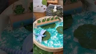 5 little speckled frogs #nurseryrhymes  #learningthroughplay #counting #preschool  #homeschooling