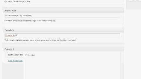 Target blank - Wordpress Links