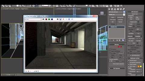 Creating an Environment in 3d Max using Vray; part 6 (2)