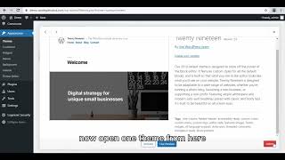 27  Wordpress theme overview