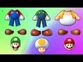 Let S Play Match The Body Parts To Complete Luigi Toad And Mario Funny Mario Animation