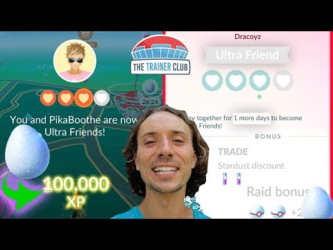 MUST USE LUCKY EGGS for ULTRA FRIENDS!! YOU GET HOW MUCH XP?! Pokemon Go Friendship