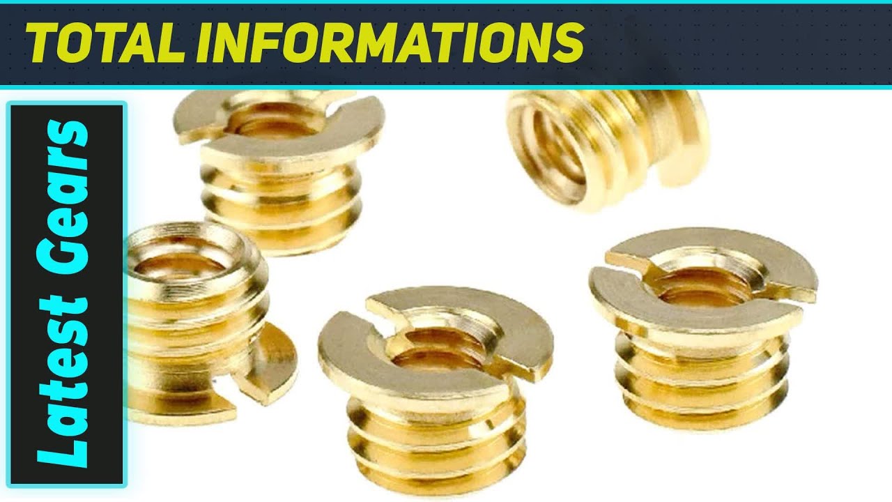 Best 1/4" to 3/8" Tripod Adapter Screws? Quick Conversion!