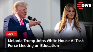 LIVE: Melania Trump at White House AI Task Force | Future of Artificial Intelligence | AC15