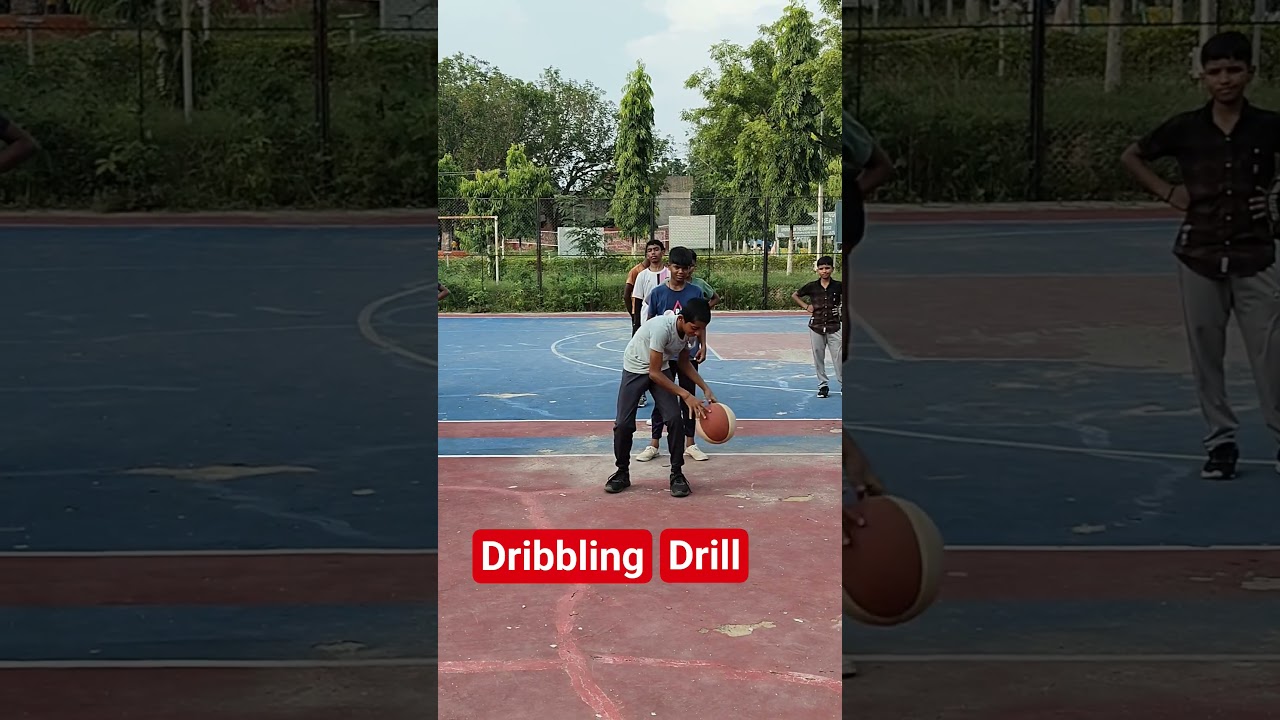 Basketball Dribbling Drill  