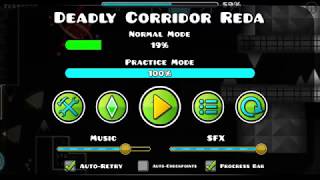 My part in Deadly Corridor Redux! (Name suggestions?) | Geometry Dash 2.11