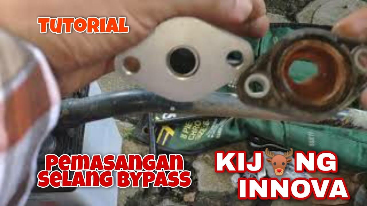 TUTORIAL Selang Bypass INNOVA YouTube
