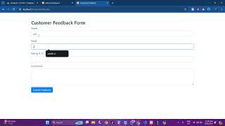 Customer Feedback System - PHP Project Full Tutorial