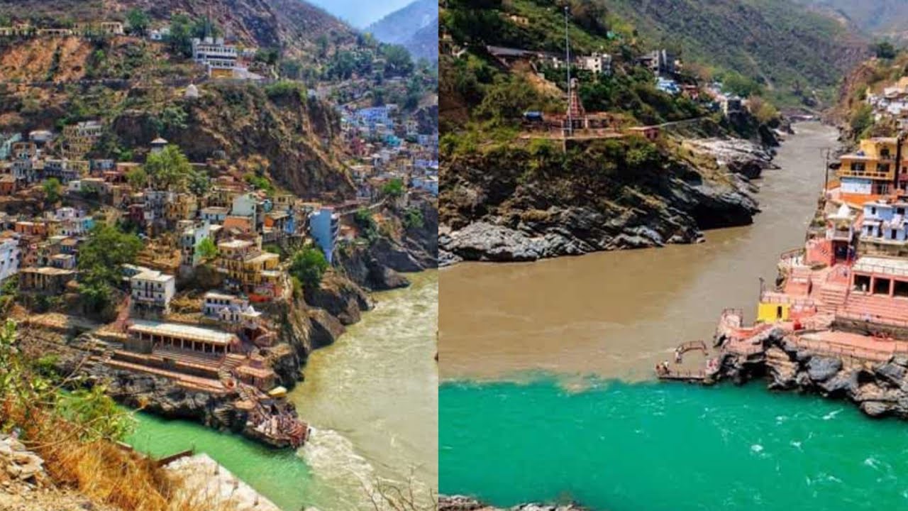 CONFLUENCE OF RIVERS || DEVPRAYAG || INDIA 🇮🇳