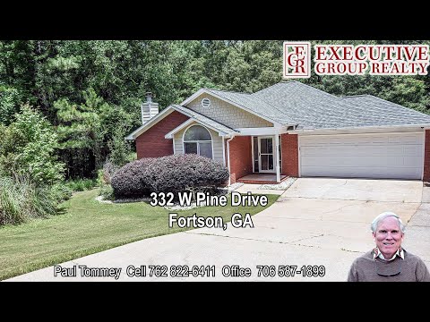 332 W Pine Drive, Fortson, GA home video tour