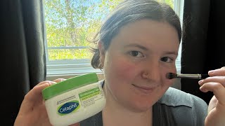 asmr | personal attention on myself + getting ready for work 💛
