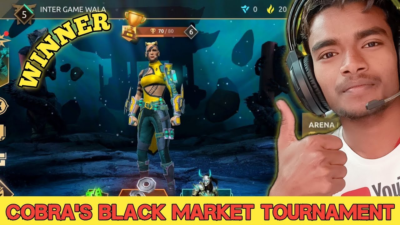 COBRA'S BLACK MARKET TOURNAMENT | 