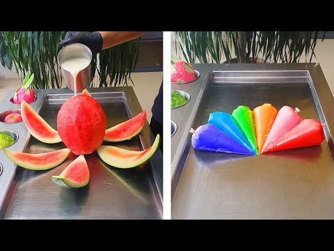 Mouthwatering Street Ice Cream That You NEED to Try | Satisfying Street Ice Cream