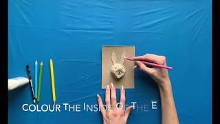 Family Friendly Episode 62: Egg Carton Bunny Portraits