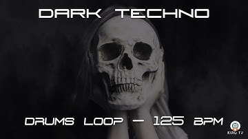 Dark techno drums Loop - 125 BPM