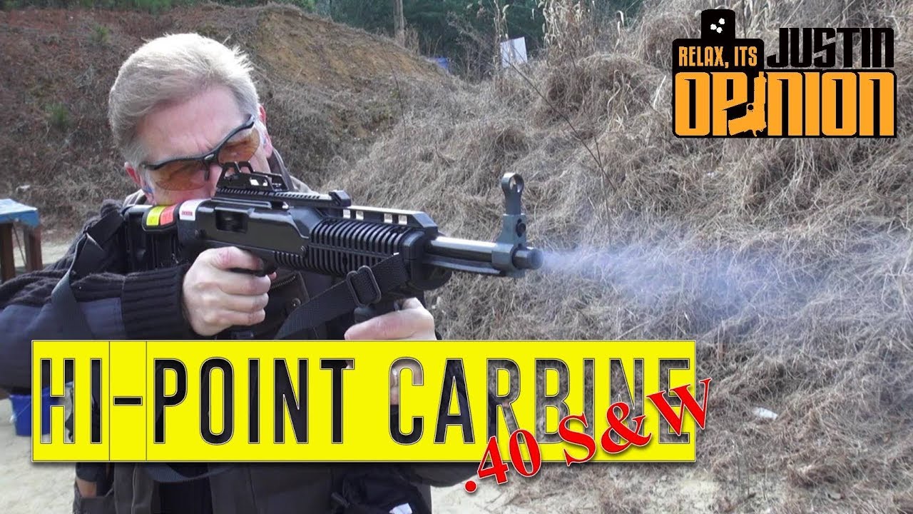 Hi-Point Carbine in .40 S&W - YouTube.