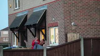 Erith clapping for the NHS (COVID 19 clap for heroes)