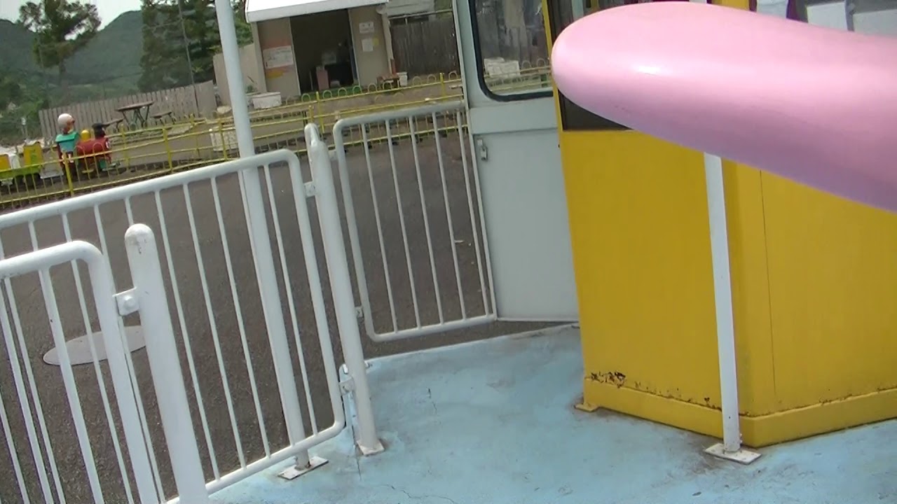 姫セン、空飛ぶソウさん「パオパオ」乗ってみました！！子供向けアトラクション！！姫路セントラルパーク、遊園地エリア！！