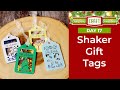 DIY Gift Tags 🤩 Design Your Own SHAKER Gift Tags! 🎄 CCC Day 17