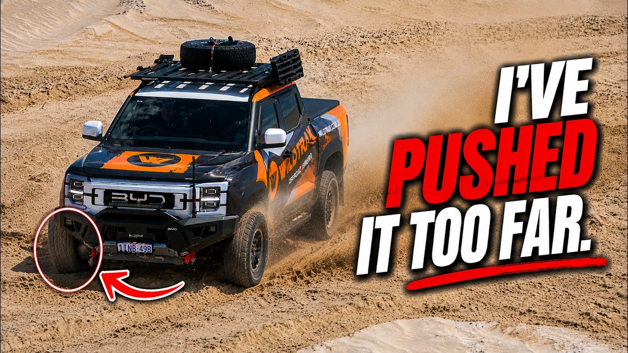 Did We Push the BYD Shark Too Far? | Lancelin Sand Dunes Test